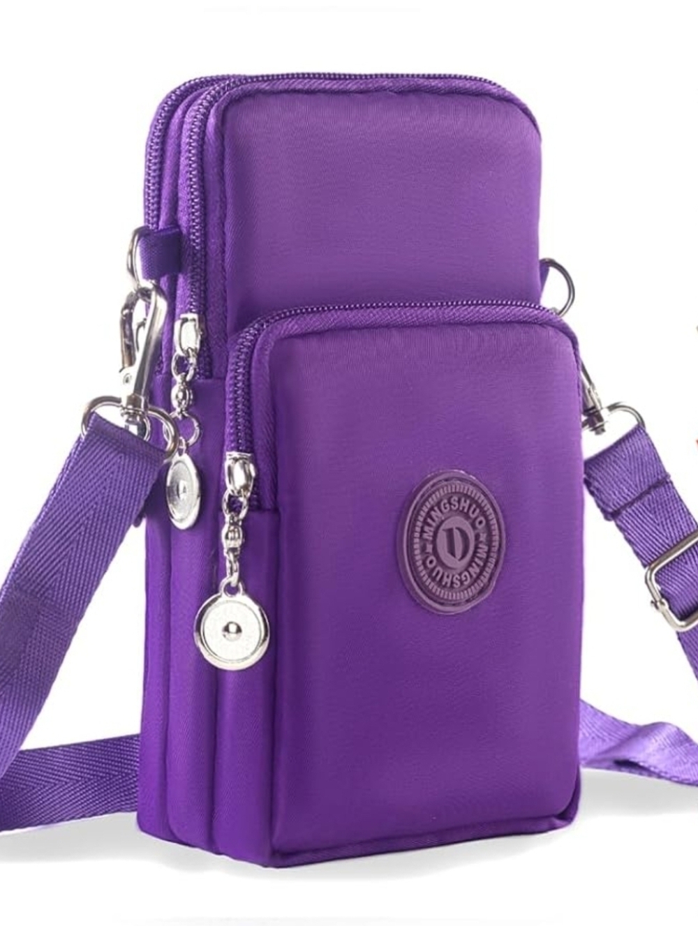 Crossbody Bag Phone Sleeve Concert Venue Festival Adjustable Strap Arm Wrist NWT